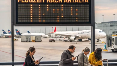 Antalya Flugzeit