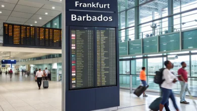 Barbados Flugzeit