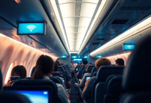 WLAN oder Wifi im Flugzeug – Kosten und Nutzung