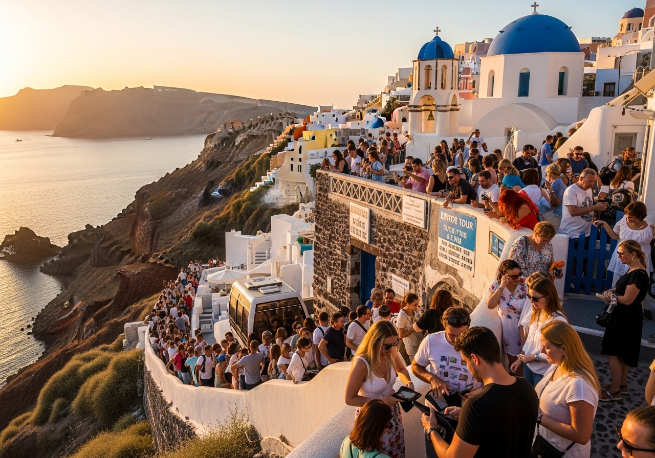 Touristenfallen auf Santorini: Das sollten Sie wissen