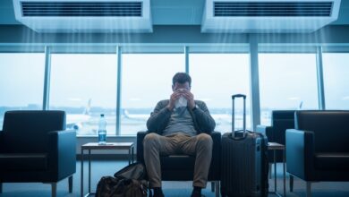 Krank durch Klimaanlagen auf Reisen?