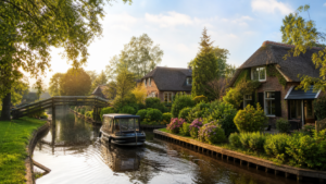 Giethoorn: Das Venedig der Niederlande – Guide & Tipps [Bildinhalt mit KI erstellt]